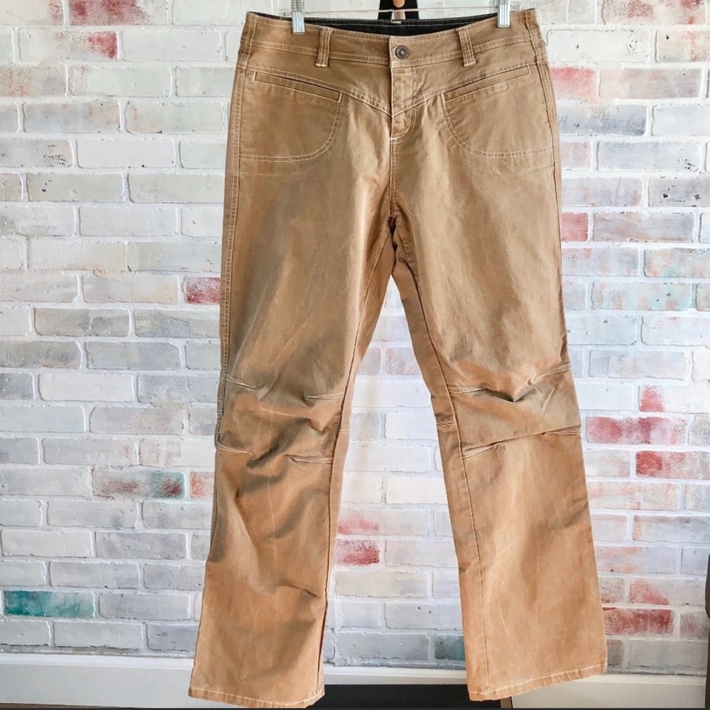 Kuhl Born in Mountains Tan Hiking Jeans Pants